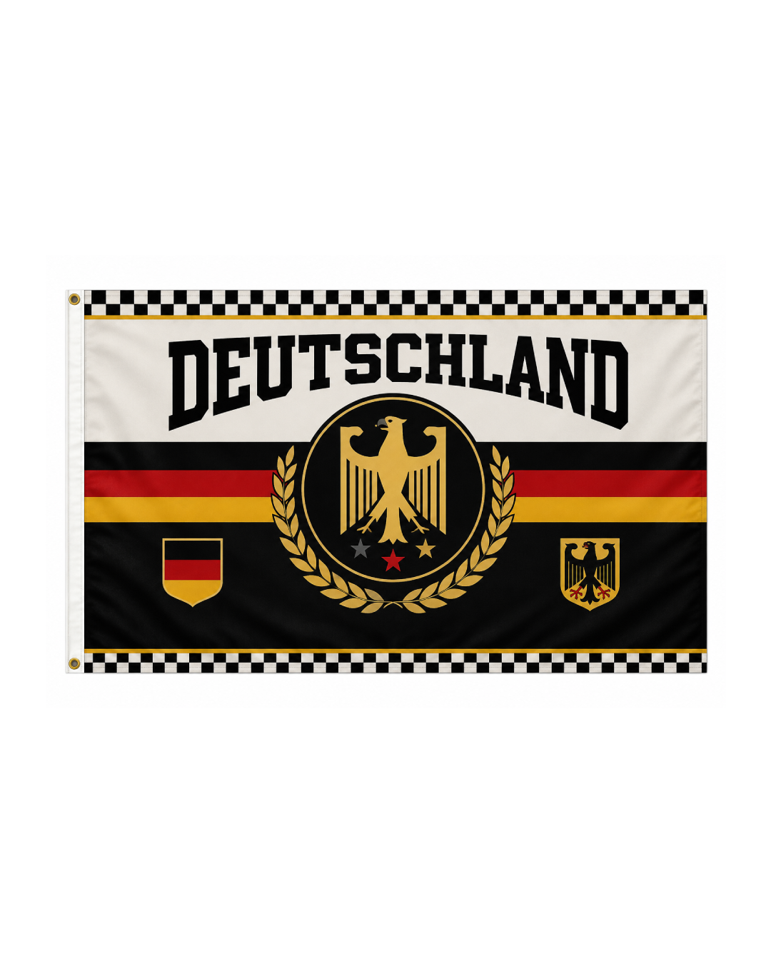 deutscheland Football Team Flag - View 1