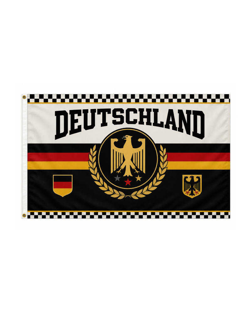 deutscheland Football Team Flag